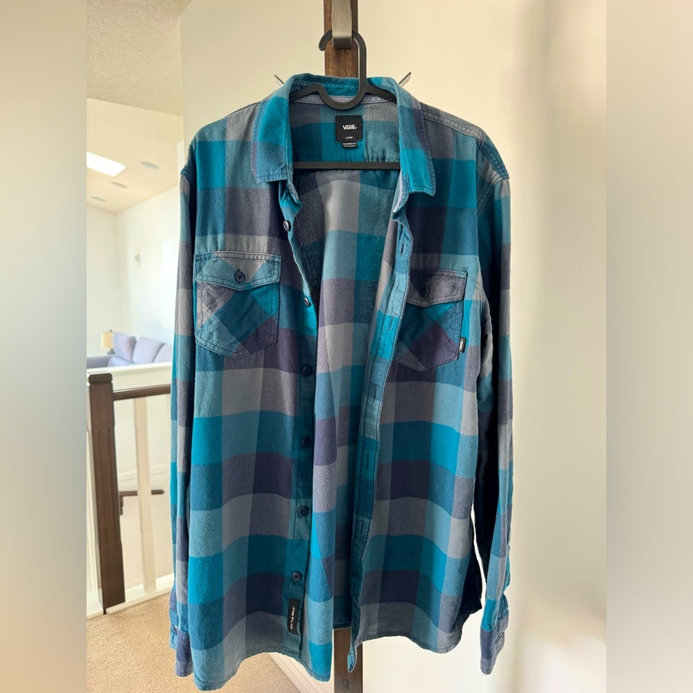 Vans plaid shirt